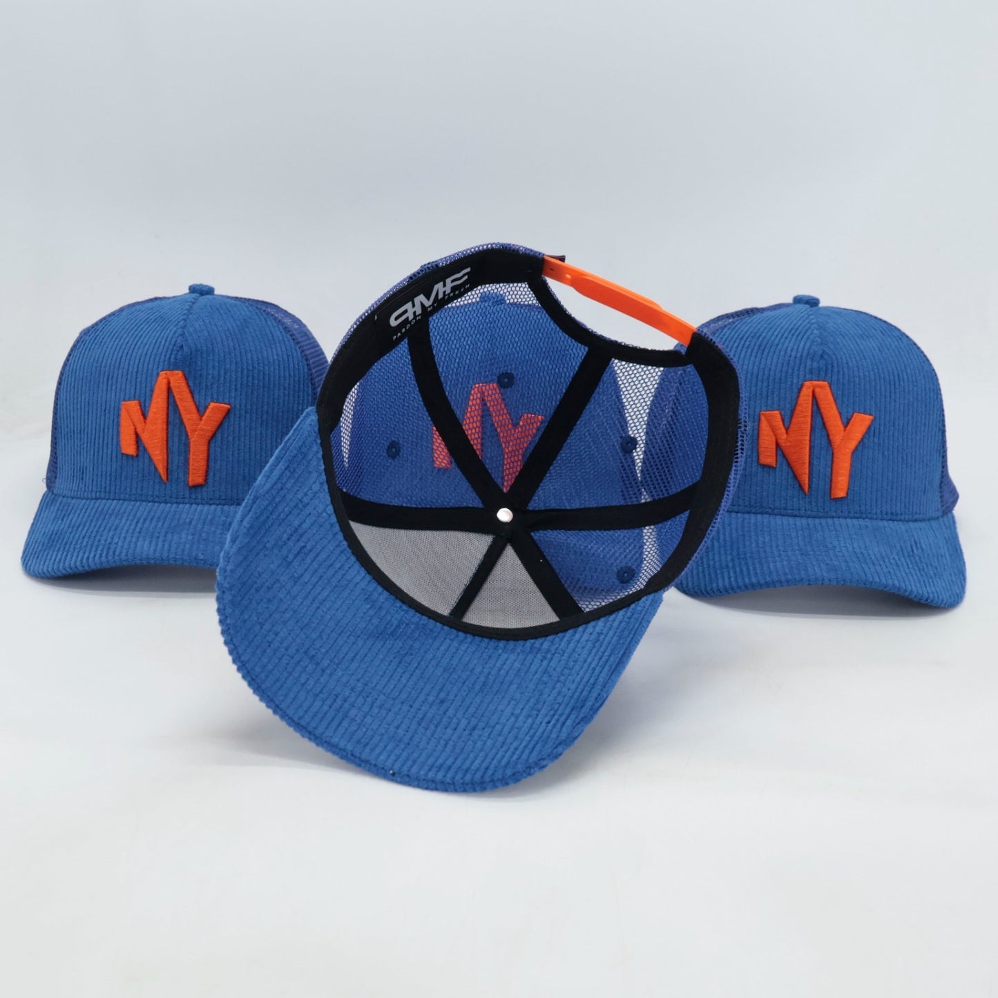 "The Nah, Yeah" - Royal Blue & Orange Corduroy Hat | EARLY DROP