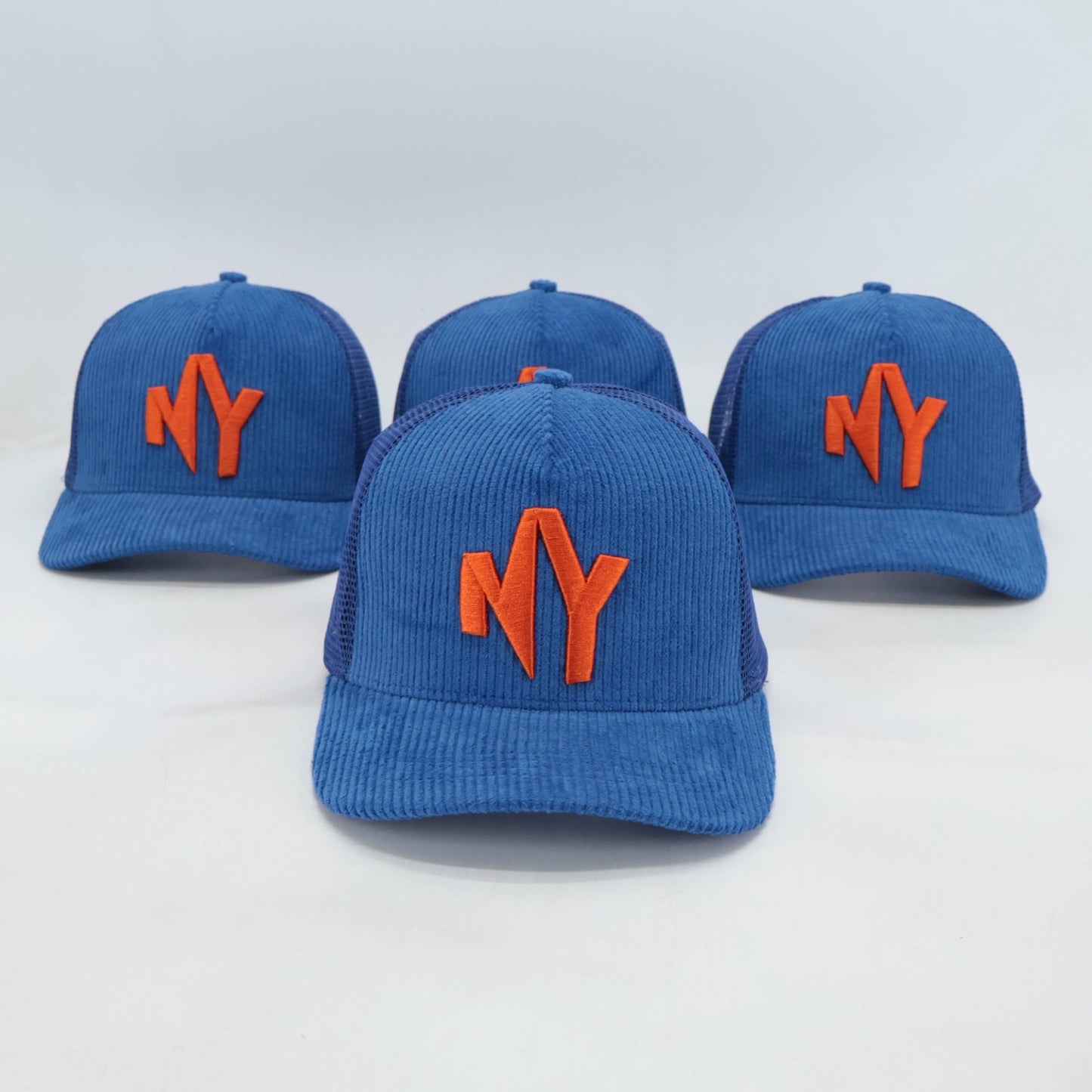 "The Nah, Yeah" - Royal Blue & Orange Corduroy Hat | EARLY DROP