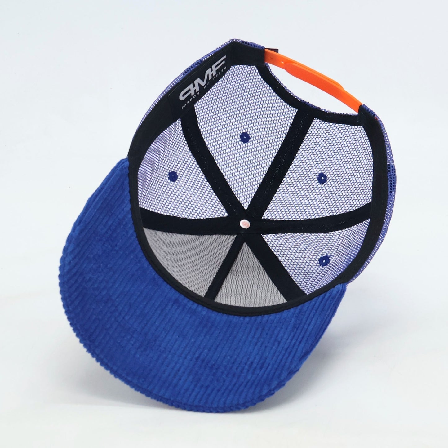 "The Nah, Yeah" - Royal Blue & Orange Corduroy Hat | EARLY DROP