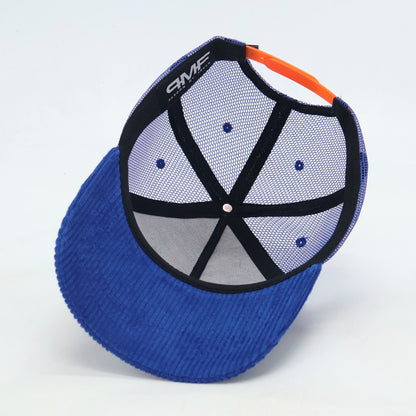 "The Nah, Yeah" - Royal Blue & Orange Corduroy Hat | EARLY DROP